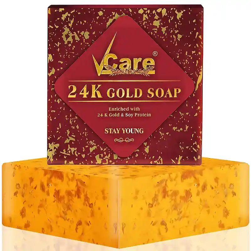 v care 24k gold soap
